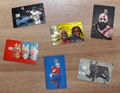 Personalized Debit/ Credit Card Skin with Your Own Photo, Image or Any Design