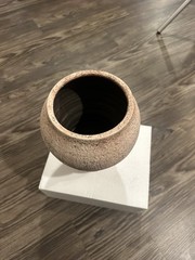 ALMA Rustic Ceramic Vase 9.8” | Boho Wabi Sabi Decor | New | Store Closing