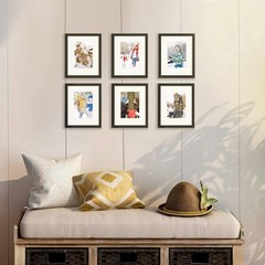 Versatile Black Collage Frames – 10 Count 8×10 Set for Wall & Tabletop
