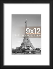 Classic 9×12 Picture Frame for Vertical or Horizontal Display – Gift-Ready
