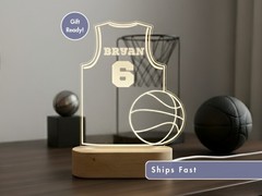 Custom Basketball T-Shirt, Personalized Fan Gift, Adult & Kids Game Day Tee