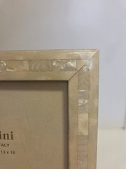 Natalini 5×7 Wood and Mosaic picture frame made in Italy