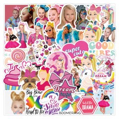100Pcs JOJOSIWA Cartoon Sticker for Adults Teens Girl Scrapbooking Water Bottles