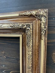 12 x 18 In Stock – Ready to Ship, Traditional compo ornate wood frame, gold