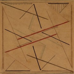 Abstraction of a Line : Bice Lazzari : 1932 : Archival Art Print to Frame