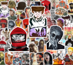 25/50 Stanley Kubrick Movies Sticker Pack – Matte Vinyl – Clockwork Shining 2001