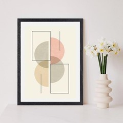 20X30 in – Black Oak Wood Picture Frame – Lightweight.