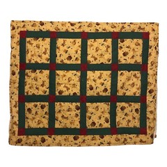Patchwork Quilt 40″ X 33″ Lap Blanket Cats Hang On Wall Anywhere Throw Handmade