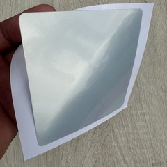 Boat Capacity Plate Replacement Sticker – Marine Grade Silver Decal – NMMA USCG