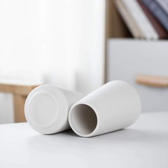 Bright White Vase – White Ceramic Vase, 6â€œ White Flower Vase, Not Off White,