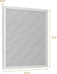 Range Hood Replacement Filter – 8.75″ X 10.5″ X 0.37″, Universal Aluminum Mesh a