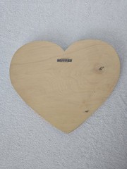Inspirational Wall Hanging Psalms 71:1 «In Thee Oh Lord…» 12″x10″x1″ Wood