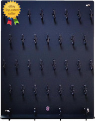 P0004 Acrylic Key Hooks Upgrade Thick Buckle 14 3/4ʺW X 18 3/4ʺL Wall-Mounted Ke