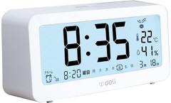 Deli Alarm Clock, Radio-Controlled, 2-Year Manufacturer’s Warranty, Large, Easy-