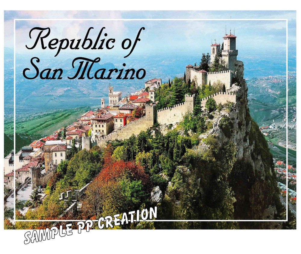 REPUBLIC OF SAN MARINO PHOTO FRIDGE MAGNET 4 X 3 inches TRAVEL