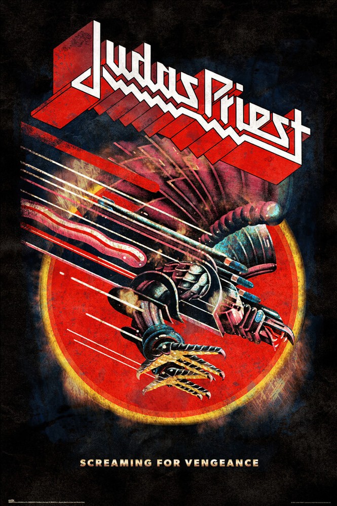 Judas Priest – Music Poster (Screaming For Vengeance) (Size: 24″ x 36″)