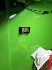 AMA Magnetic Tool Cart Clock – Wall Mount – Multiple Colors – Garage/Shop