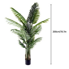 2PACK 7FT TALL Artificial Palm Tree Weighted pots indoor Outdoor 2 Phoenix—