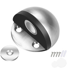 New Stainless Steel Magnetic Suction Anti-collision Semi-circle Door Stopper jj