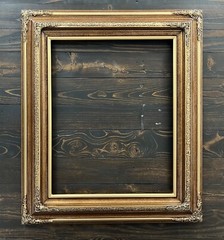 12 x 18 In Stock – Ready to Ship, Traditional compo ornate wood frame, gold