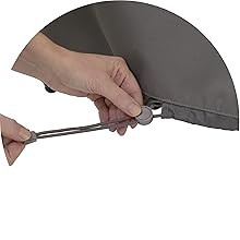 Ravenna Water-Resistant 72 Inch Rectangular/Oval Patio Table Cover, Outdoor