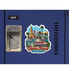 Venice Beach California Fridge Magnet or Laptop Sticker