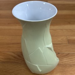 Rosenthal Studio Line Phases Green Vase 9.25” Porcelain Rosenthal Matte Finish