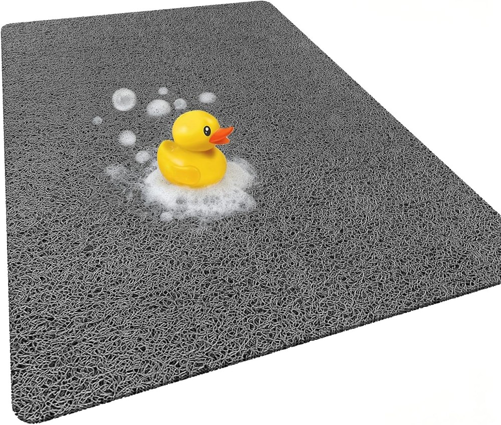 Extra Large Shower Mat, 35.4 x 59.1 Inch Non Slip Shower Mats for Inside