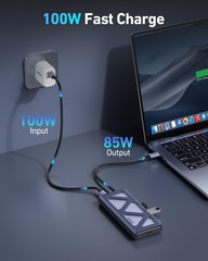 BENFEI 6-in-1 USB C Hub with M.2 NVMe SSD Enclosure, 10Gbps USB 3.2 Ports (2