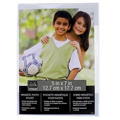 Magnetic 5 in. x 7 in. Photo Pocket by Studio Décor – 1 pc