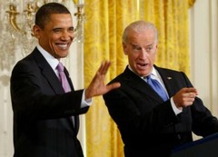 JOE BIDEN BARACK OBAMA GLOSSY POSTER PICTURE PHOTO PRINT BANNER presidents 6499