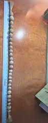 Handcrafted Large 3 Ft. Rustic Wood Beaded Garland Decor’ 〰️Organic Urban Loft