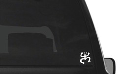 Set of 6 Coqui frog Puerto Rico Taino vinyl decal Symbol Sticker