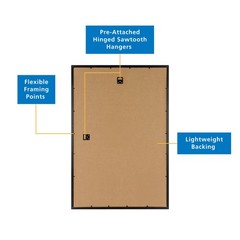 Mainstays 20×30 Rounded Black Poster Frame