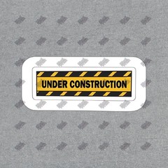 Under Construction Vinyl Sticker Caution Sign Decal for Home, Office, #429181