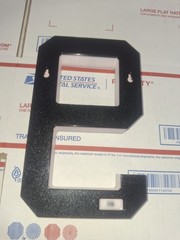 9 Inch Solar Lighted House Numbers Outside Light Up LED NUMBEr 9 NINE