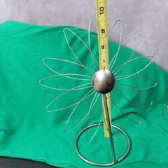Umbra Loft Flower Wire Photo Note Holder Silver 14 Petals Bookshelf Desk Decor