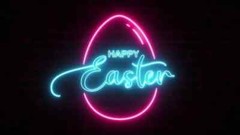 Personalized Easter Neon Sign – Bunny LED Light for Home & Party Decorations