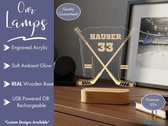 Personalized Hockey T-Shirt – Custom Tee Gift for Fans, Kids & Adults Sports Wea
