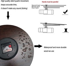 9.8×9.8 Inch Basketball Sport Theme Wall Clock Silent NonTicking Battery