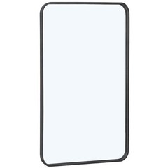 2PCS Black Rectangular Wall Mirror For Bathroom Bedroom Livingroom 24″ x 36″