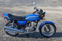1972 Kawasaki H2 Mach IV Motorcycle POSTER 24 X 36 INCH Sweet!