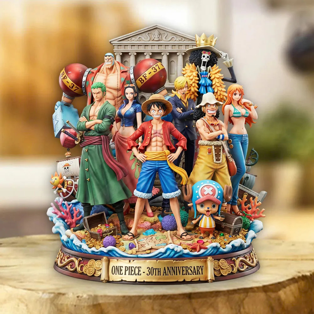 One Piece 30th Anniversary Custom Shape Acrylic Plaque