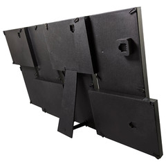 8-Opening 4″ x 6″ Linear Black Collage Picture Frame Wall Home Office Decor NEW