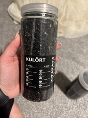 IKEA KULORT Black Decorative Glass Stones Mirror Effect Lot of 4 NEW 5 LBS