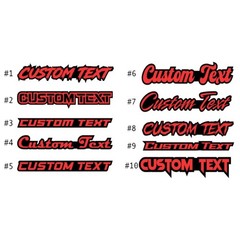 Custom Laser-Multicolor Personalized Name! Cut 3D Acrylic Emblem Badge for Car –