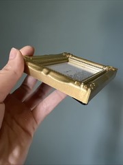 Small Miniature Frame Gold
