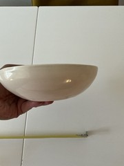 Pair Of Ceramic Pieces: 1 Handmade Bowl & 1 Vase (Appears handmade Also)