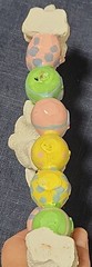 Resin Happy Easter Bunny Table Sitter Maker Unknown 8 Inches Wide