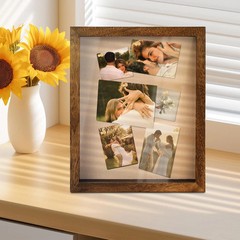 Shadow Box Frame 11×14, Deep Shadow Box Display Case with Linen Back and Removab